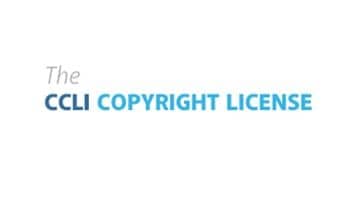 "The CCLI Copyright License" Screenshot Cover