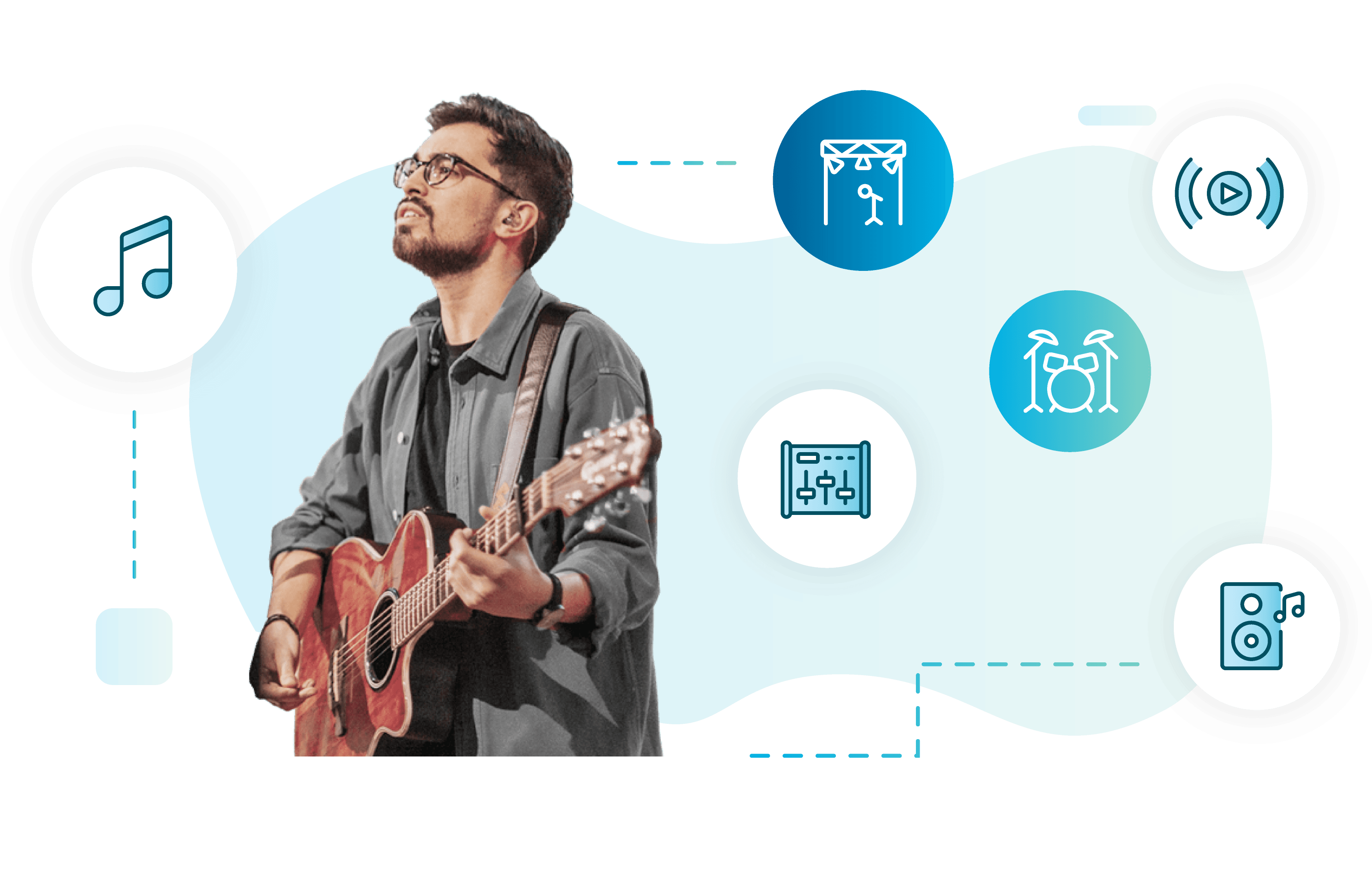 Buma licenses illustration