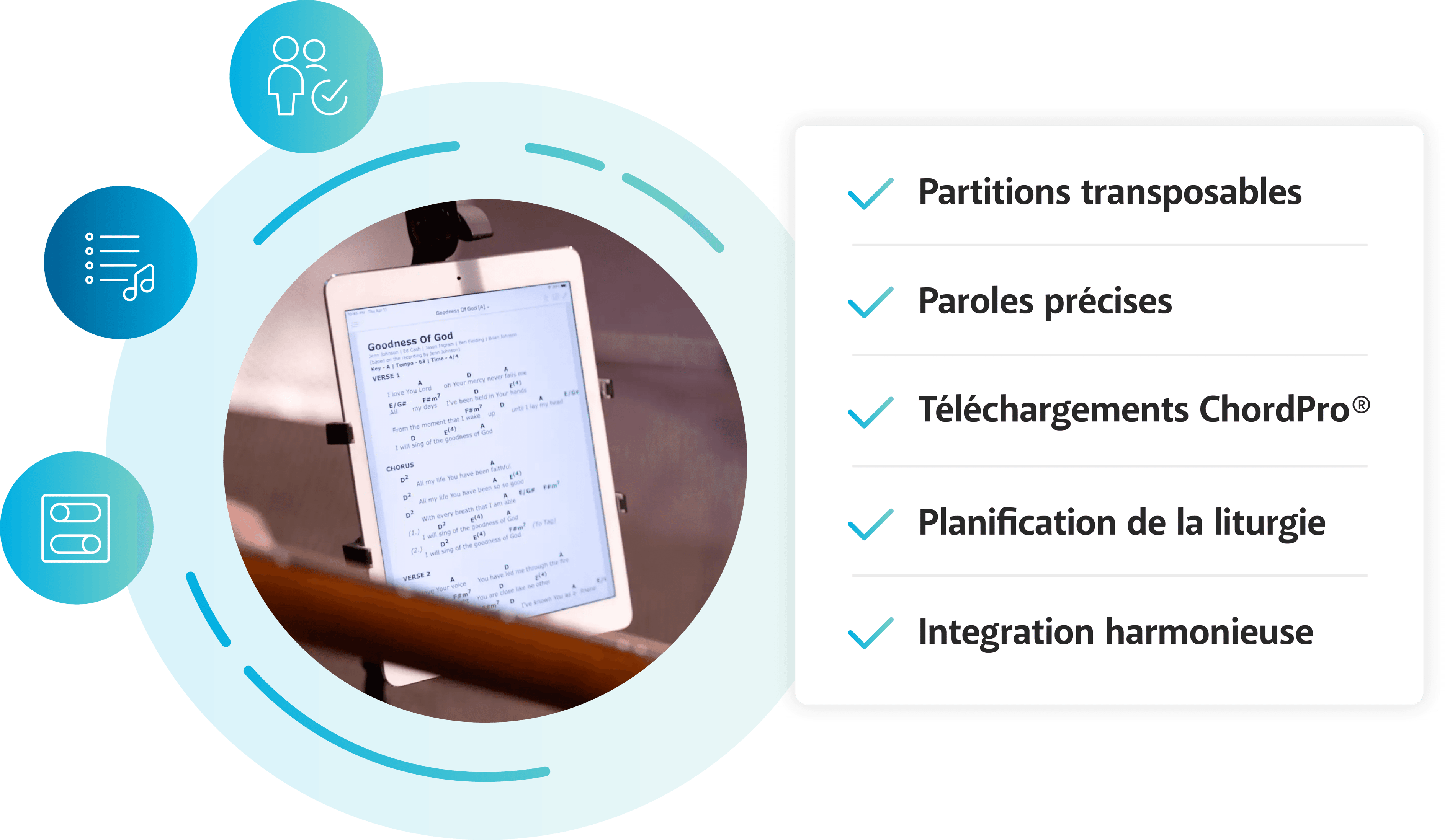 Illustration SongSelect en français.